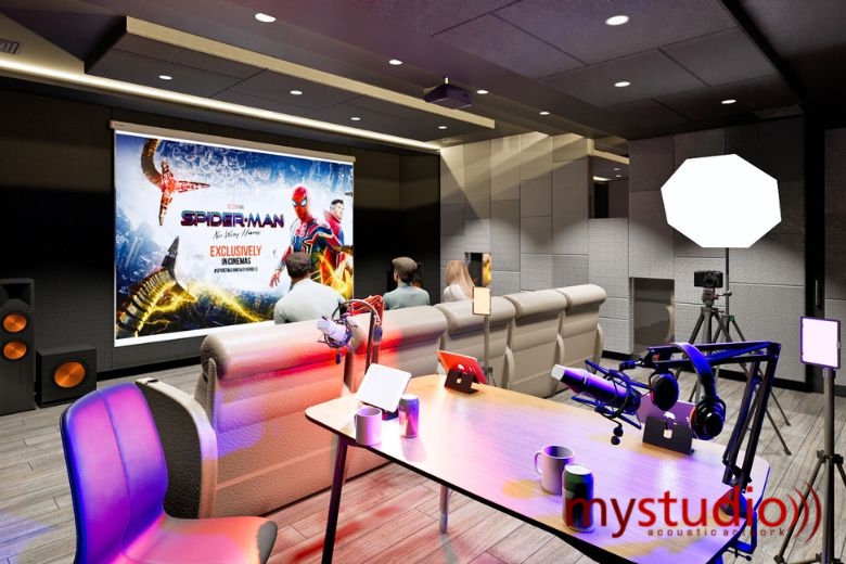 Hometheater Bapak Yohanes Jakarta | Jasa Pembuatan Hometheater Jakarta